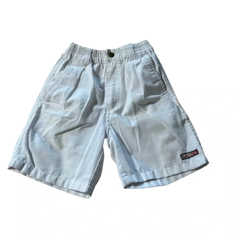 Bugle Boy vintage boys size 5 white shorts